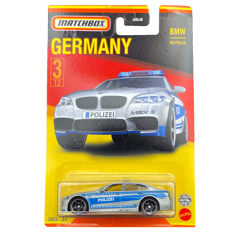 ماکت ماشین مچ باکس مدل BMW M5 POLICE