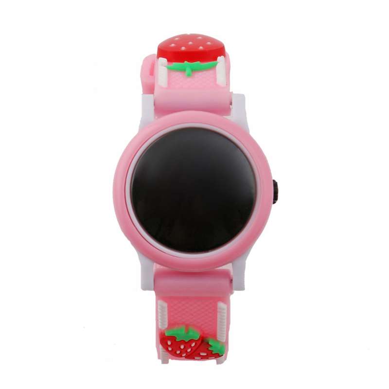 ساعت مچی دیجیتال طرح توت فرنگی کد WHK_017