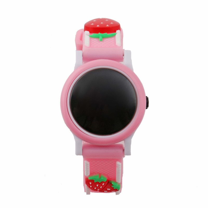 ساعت مچی دیجیتال طرح توت فرنگی کد WHK_017