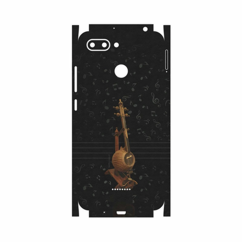 برچسب پوششی ماهوت مدل Persian Fiddle Instrument-FullSkin مناسب برای گوشی موبایل شیائومی Redmi 6