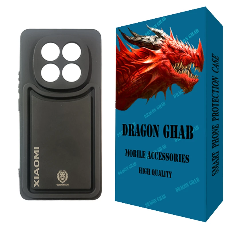 کاور دراگون قاب مدل سولدا طرح LION مناسب برای گوشی موبایل شیائومی Redmi Note 14 Pro / Poco X7