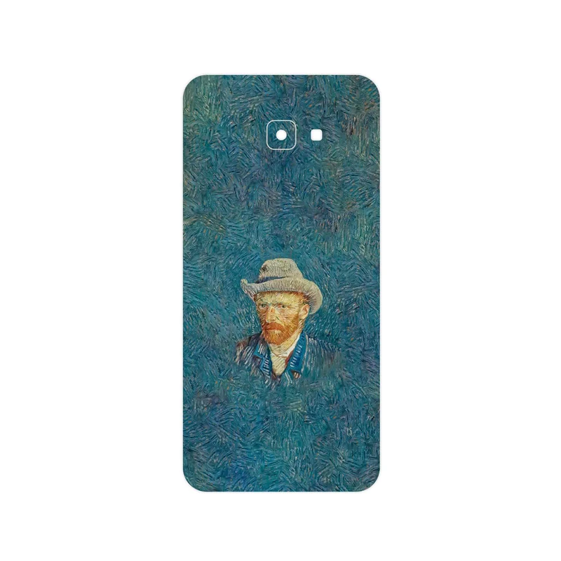 برچسب پوششی ماهوت مدل Self portrait with a gray felt hat مناسب برای گوشی موبایل سامسونگ Galaxy J4 Core