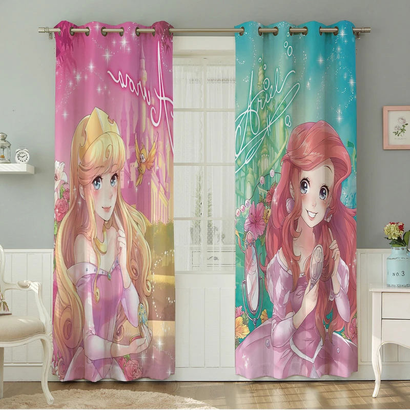 پرده نیروانا طرح کودک  مدل مخمل کد 4839 سایز 140×280 سانتی متر