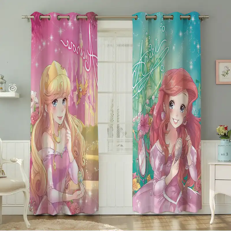 پرده نیروانا طرح کودک مدل مخمل کد 4839 سایز 140×280 سانتی متر