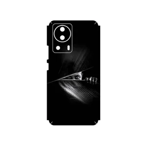 MAHOOT Black Portrait Cover Sticker for Xiaomi 13 Lite