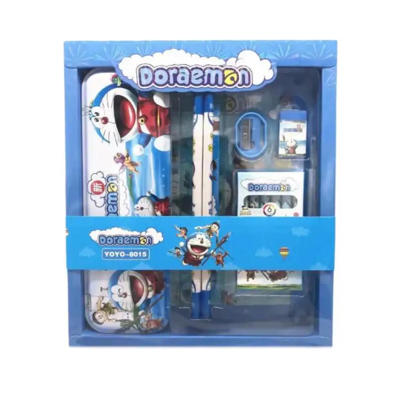 بسته لوازم التحریر دورایمون مدل ds-728 مجموعه 7 عددی