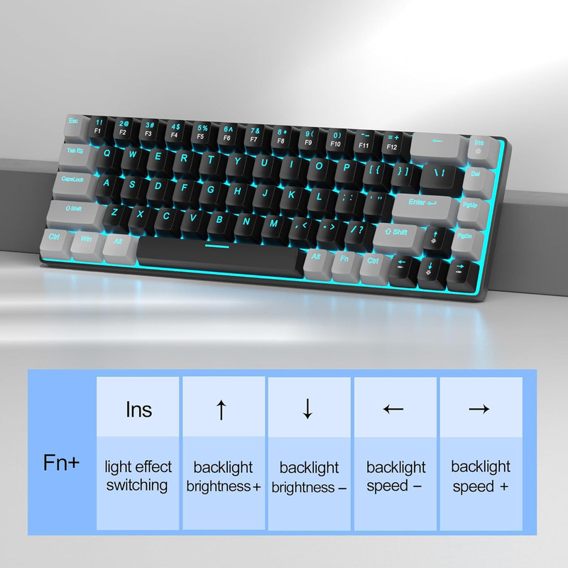 کیبورد گیمینگ میجگی مدل MK-BOX ICY