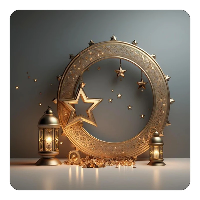 مگنت کاکتی طرح ماه و ستاره مدل mp54992