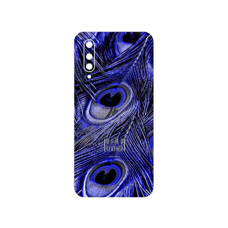 برچسب پوششی ماهوت مدل Purple Feather مناسب برای گوشی موبایل شیائومی MI 9 Lite