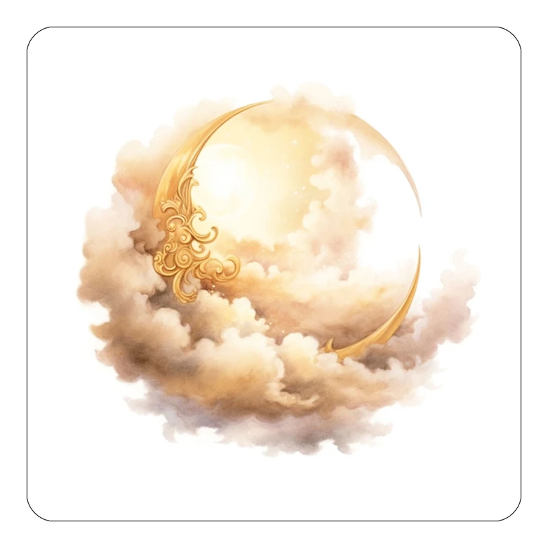 مگنت کاکتی طرح ماه و ستاره مدل mp54604