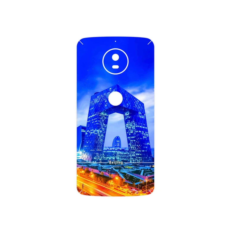 برچسب پوششی ماهوت مدل Beijing city مناسب برای گوشی موبایل موتورولا Moto G5S