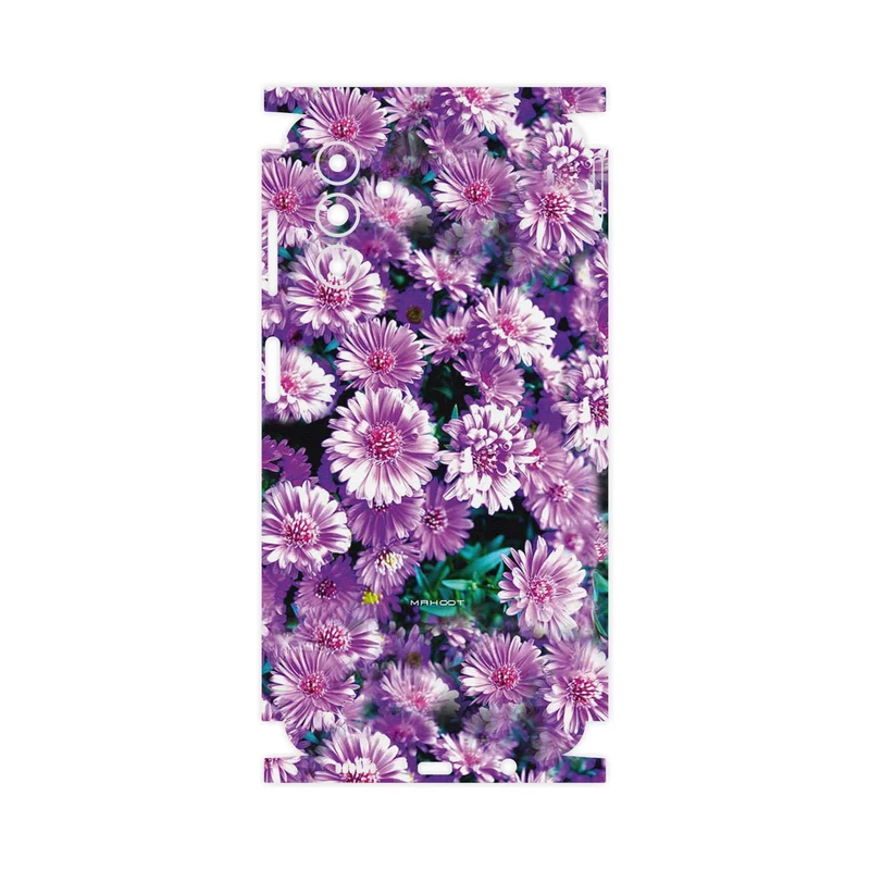 برچسب پوششی ماهوت مدل Purple_Flower-FullSkin مناسب برای گوشی موبایل سامسونگ Galaxy A04s