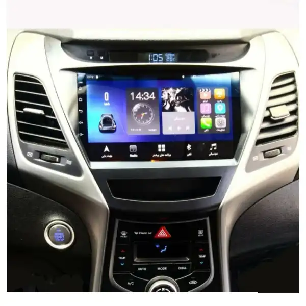 پخش کننده تصویری خودرو اینفینیتی کد 6 مناسب برای النترا 2014