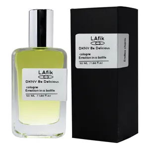 ادوپرفیوم زنانه لافیک مدل دی کی ان وای بی دلیشس با رایحه خنک حجم 50 میلی‌لیتر