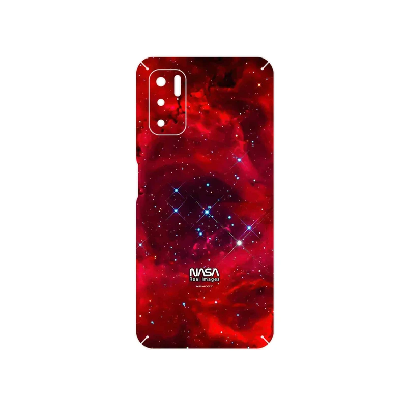برچسب پوششی ماهوت مدل Universe b NASA 10 مناسب برای گوشی موبایل شیائومی Redmi Note 10 5G