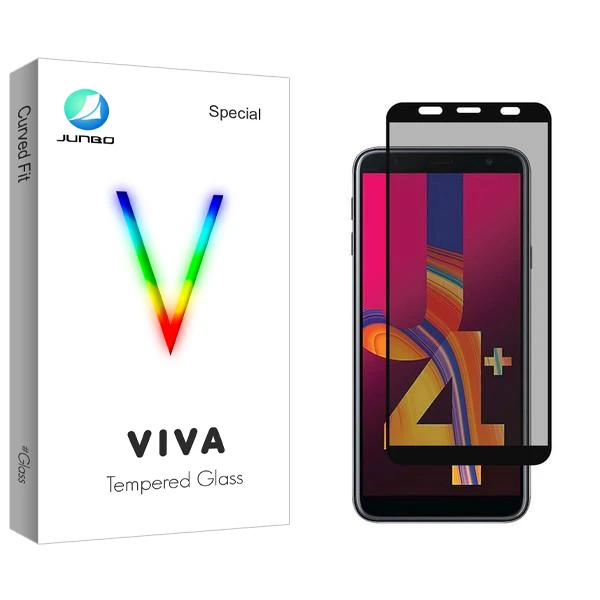 محافظ صفحه نمایش حریم شخصی جانبو مدل Viva مناسب برای گوشی موبایل سامسونگ Galaxy J4 Plus