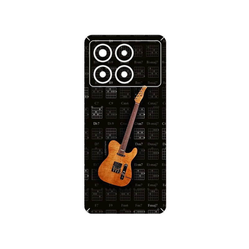 برچسب پوششی ماهوت مدل Guitar_Instrument مناسب برای گوشی موبایل شیائومی Poco X6 Pro