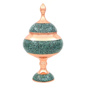 شکلات خوری فیروزه کوبی مسی کد 27