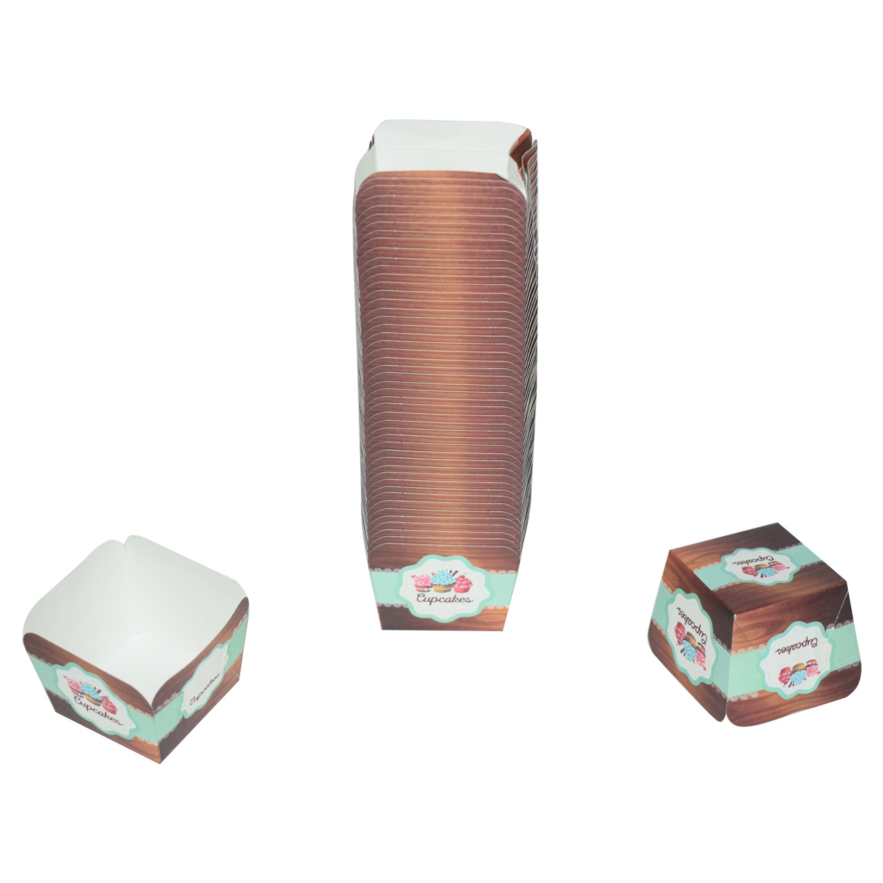کپسول کاپ کیک مدل Ice Craem 