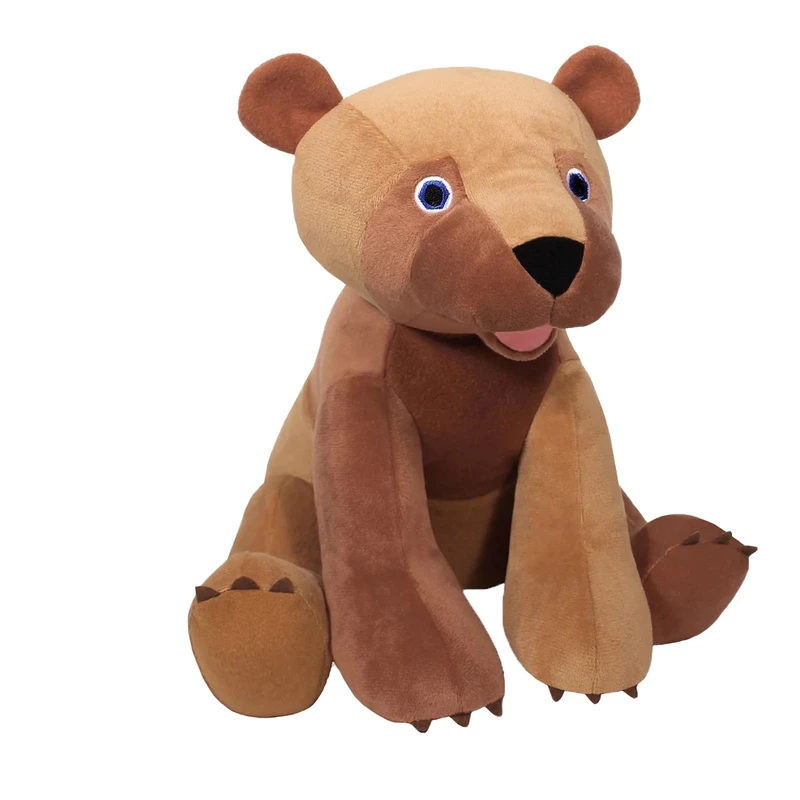 عروسک طرح خرس مدل Kohls Cares Eric Carle Bear کد SZ11/763 ارتفاع 25 سانتی متر
