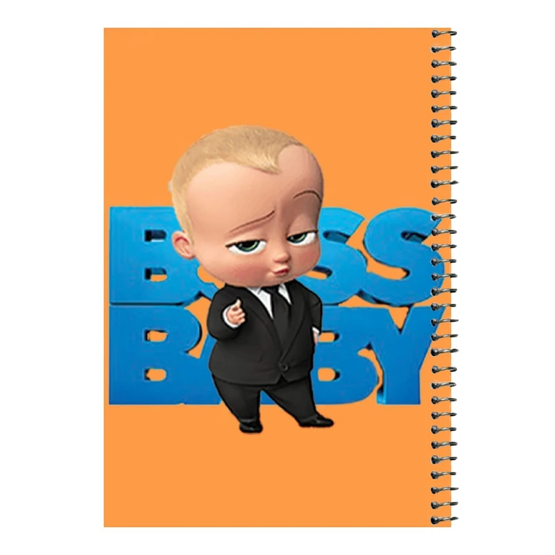 دفتر مشق 80 برگ اس جی مدل بچه رئیس کد ۱    