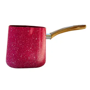 شیر جوش گرانیتی مدل دسته دار طرح چوبی