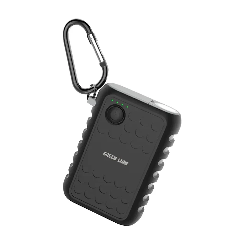 پاوربانک گرین لاین مدل GNAR10K5MABK ظرفیت 10050 میلی آمپر ساعت