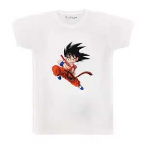 تی شرت بچگانه پرمانه طرح انیمه دراگون بال کد pmt.3777