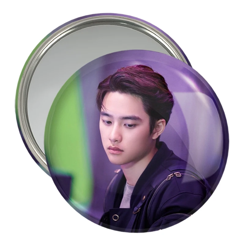 آینه جیبی خندالو مدل کیونگسو گروه اکسو EXO  کد 16819