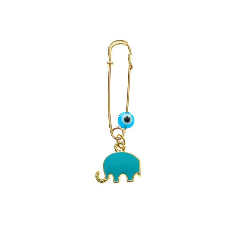 سنجاق سینه دخترانه لیمونار گالری مدل فیل فانتزی