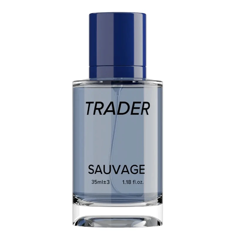 عطر جیبی مردانه تریدر مدل ساواج با رایحه تلخ حجم ۳۵ میلی‌لیتر