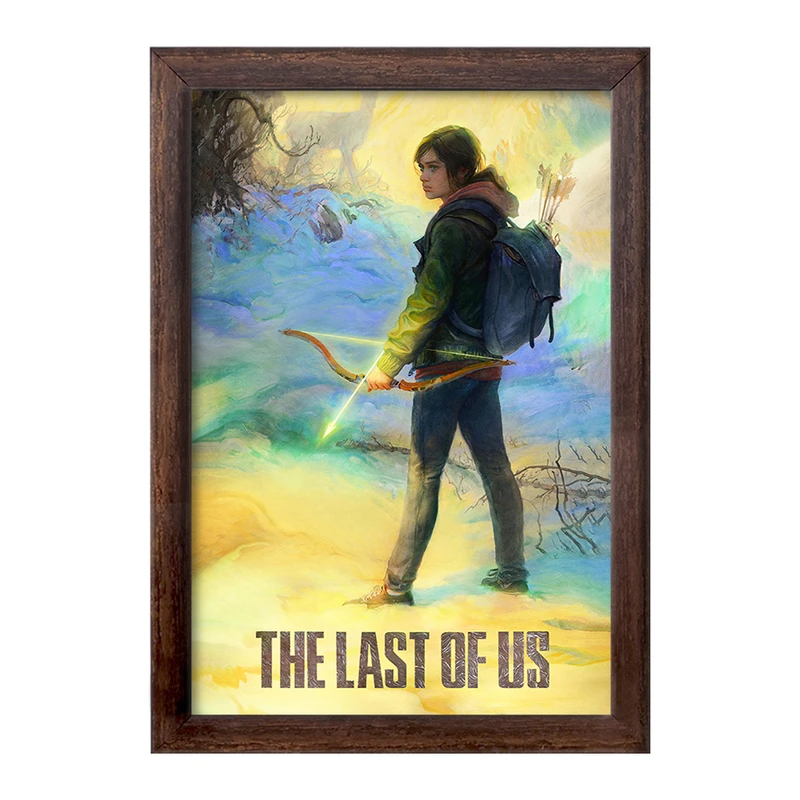 تابلو خندالو طرح لست آف آس (The Last Of Us) کد F351