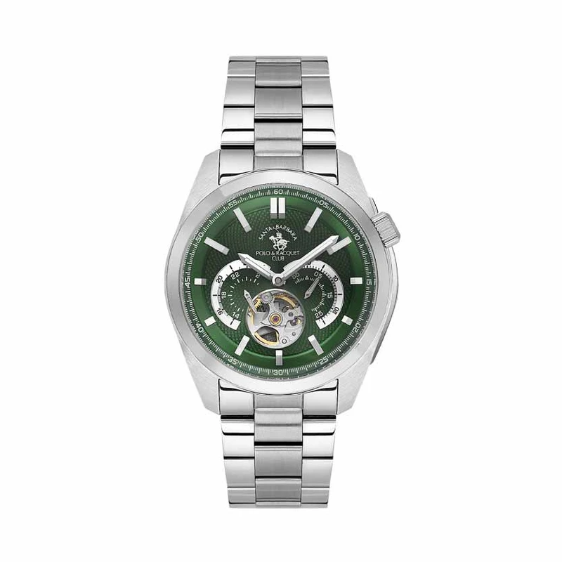 ساعت مچی عقربه‌ای اتوماتیک مردانه سانتا باربارا پولو راکت کلاب مدل sb.1.10628-4