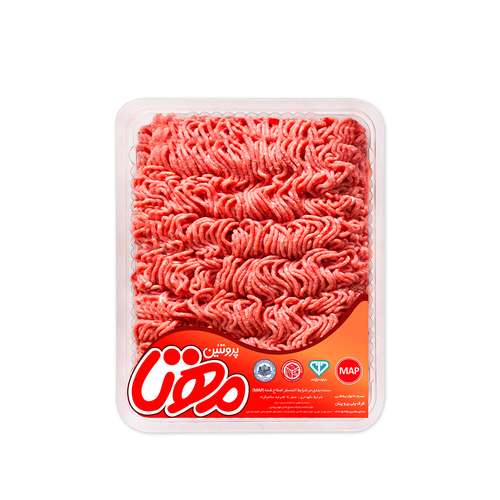 گوشت چرخکرده گوساله مهتا پروتئین - 500 گرم - با ارز نیمایی