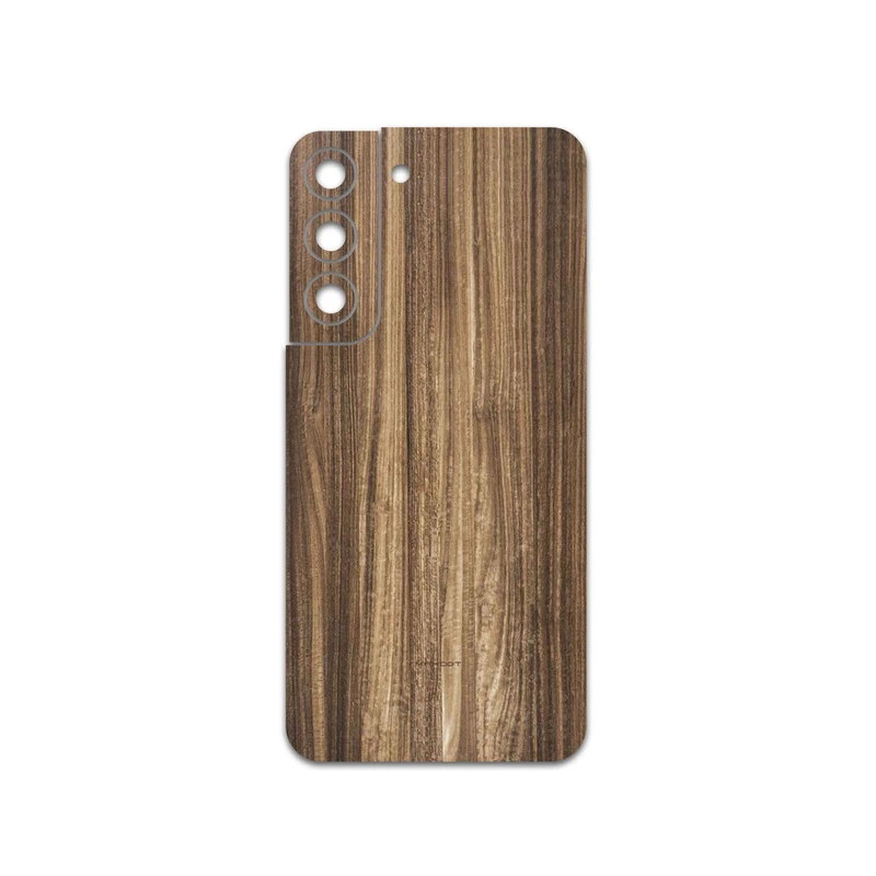 برچسب پوششی ماهوت مدل Light-Walnut-Wood مناسب برای گوشی موبایل سامسونگ Galaxy S22 5G