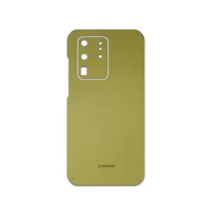 MAHOOT Matte-Gold Cover Sticker for Samsung Galaxy S20 Ultra