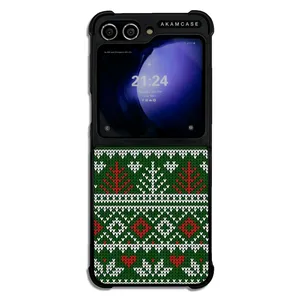 AKAM AMC-WSGZFLIP5-WINTER FABRIC11 Cover For Samsung Galaxy Z Flip 5