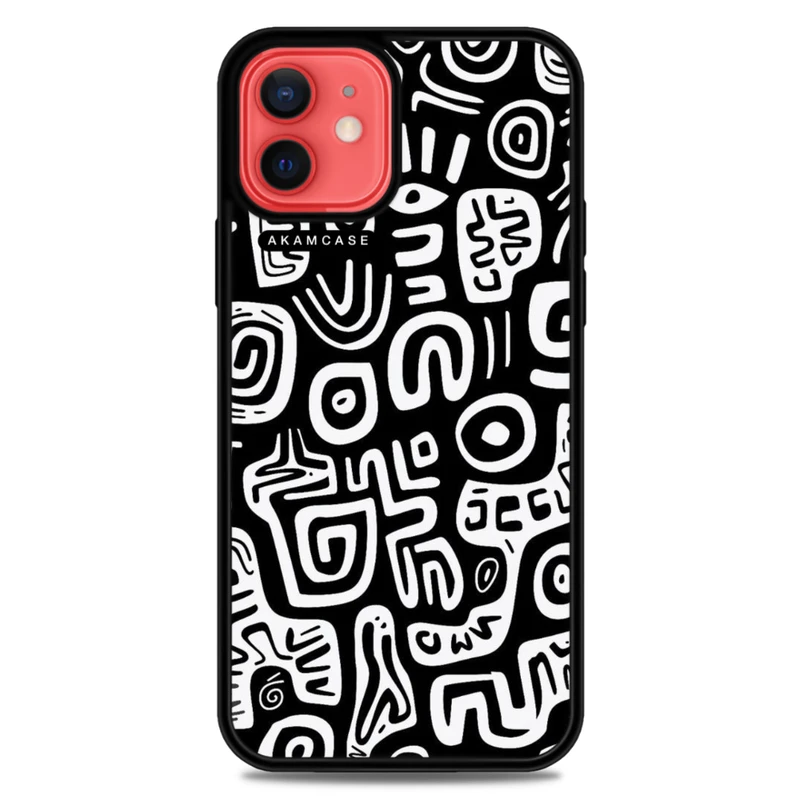 کاور آکام مدل AMC-WA12-DOODLE6 مناسب برای گوشی موبایل اپل iPhone 12