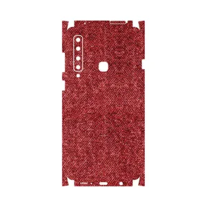 MAHOOT Fabric Texture 4-FullSkin Cover Sticker for Samsung Galaxy A9 2018