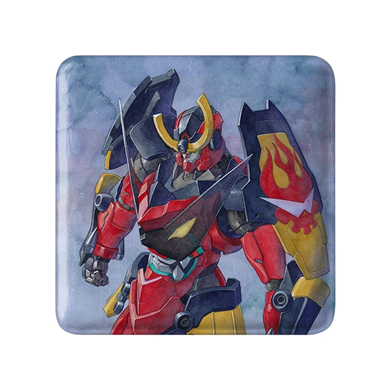 پیکسل خندالو طرح انیمه گورن لاگان مدل مربعی کد 32296