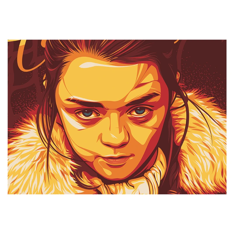 پوستر طرح game of thrones کد 0005