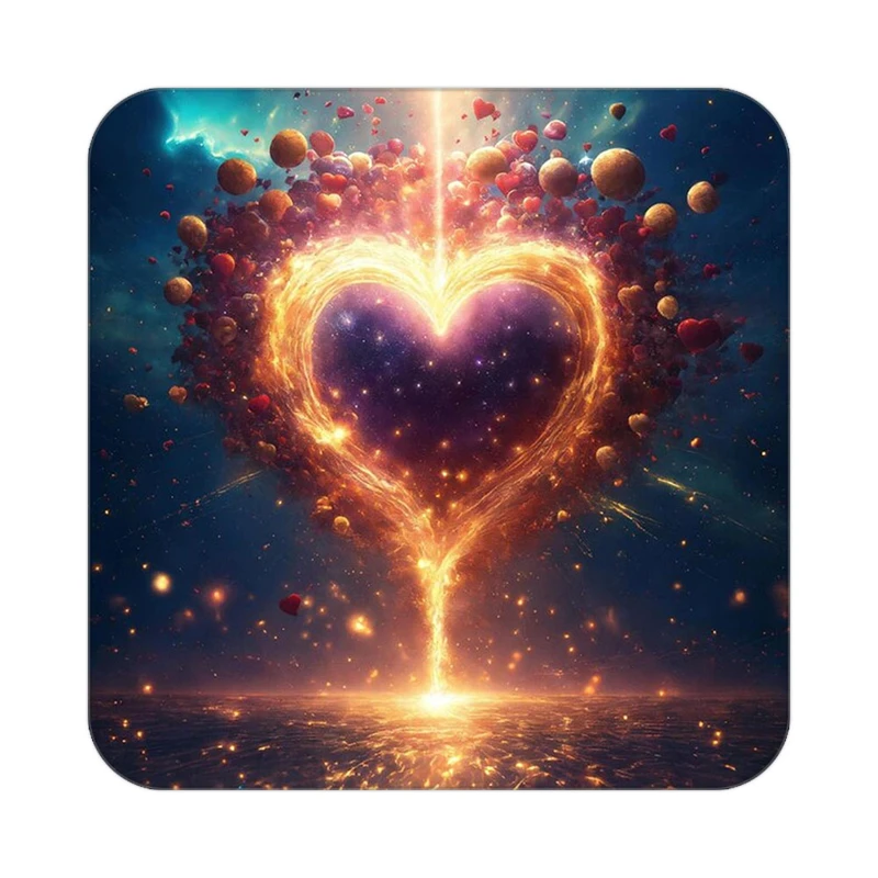 زیر لیوانی کاکتی مدل عاشقانه کد mp11371