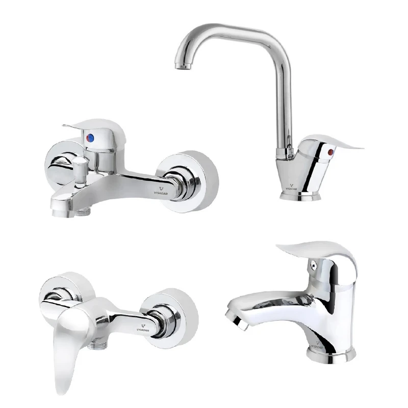 ست شیرآلات ویسادار مدل آرسس مجموعه 4 عددی