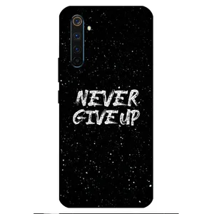 Megafone Never give up 1871 Cover For Realme 6 Pro