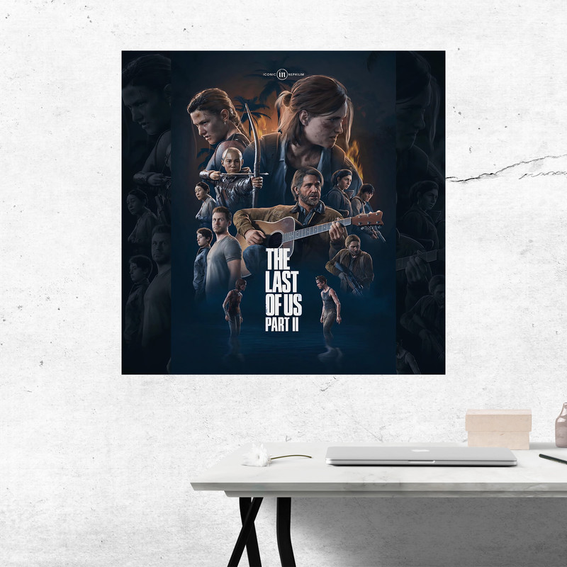 تابلو شاسی مدل کاراکتر های LAST OF US 2 کد 1175