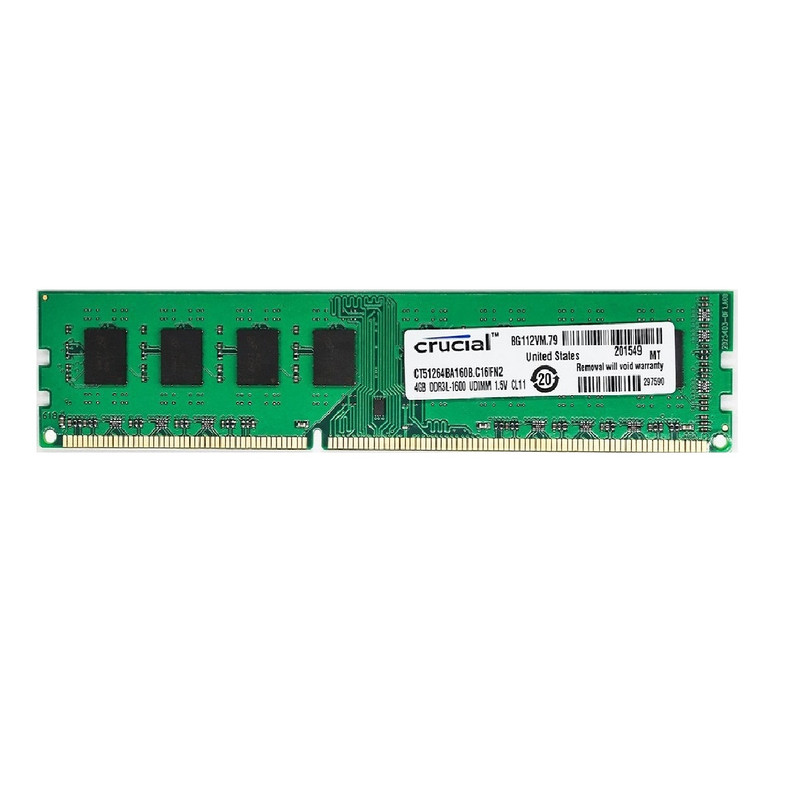 رم دسکتاپ DDR3 تک کاناله 1600 مگاهرتز CL11 کروشیال مدل C8FER ظرفیت 4 گیگابایت