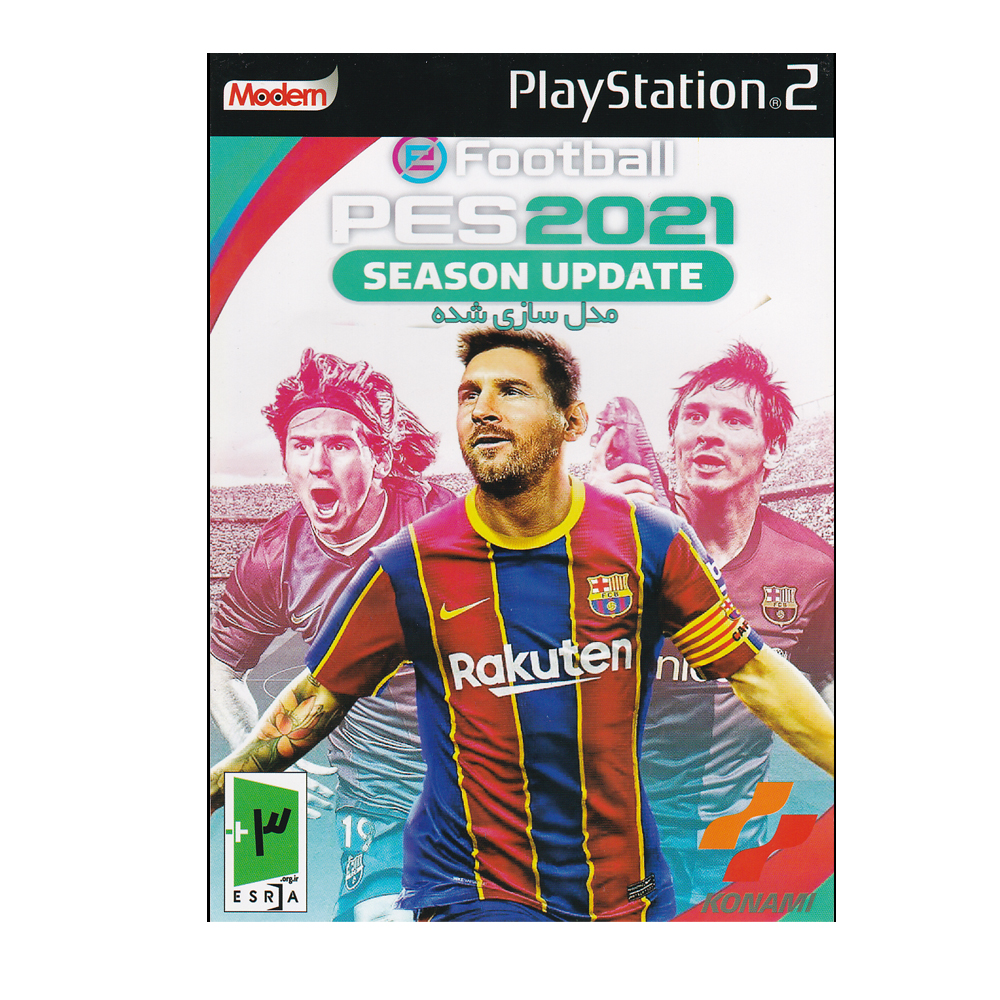 بازی  PES 2021 SEASON UPDATE  مخصوص PS2