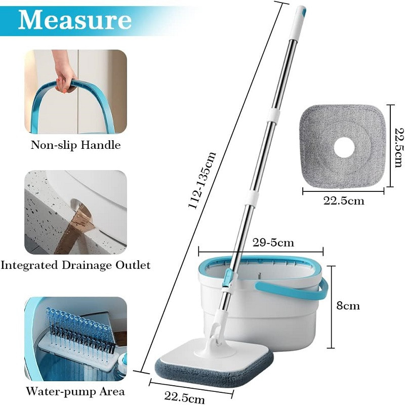 زمین شوی چرخشی مدل Clean Water Spin