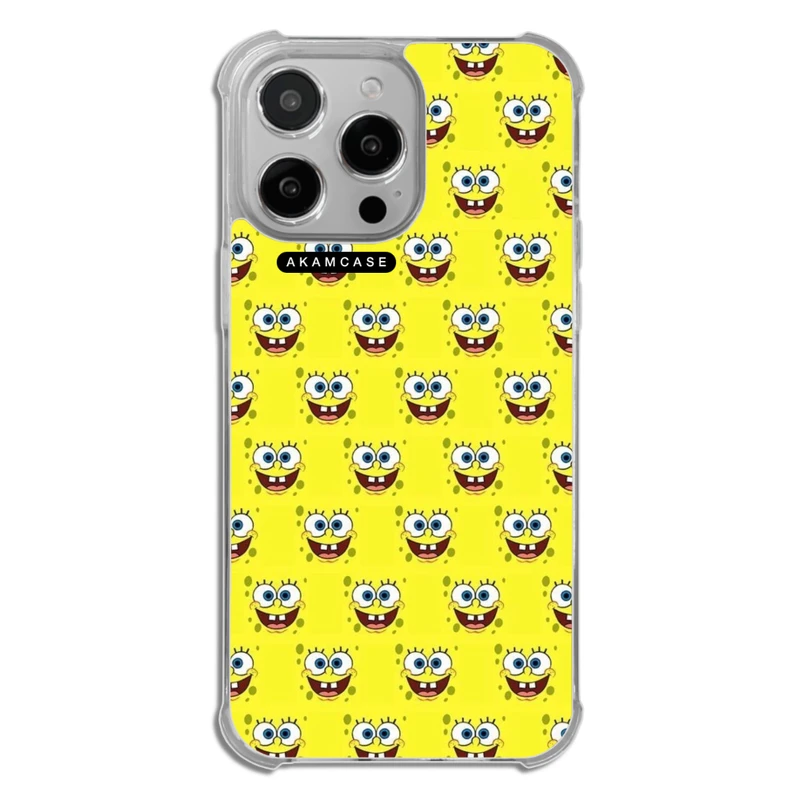 کاور آکام مدل AMC-WTA14PROMAX-SPONGE BOB12 مناسب برای گوشی موبایل اپل iPhone 14 Pro Max