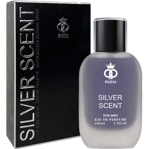 ادو پرفیوم مردانه پاشا مدل Silver Scent حجم 50 میلی لیتر